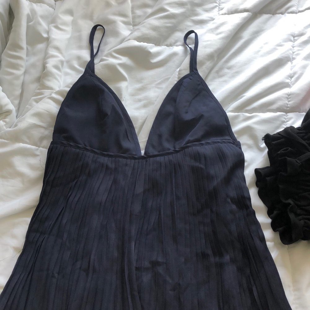 Navy blue tobi dress